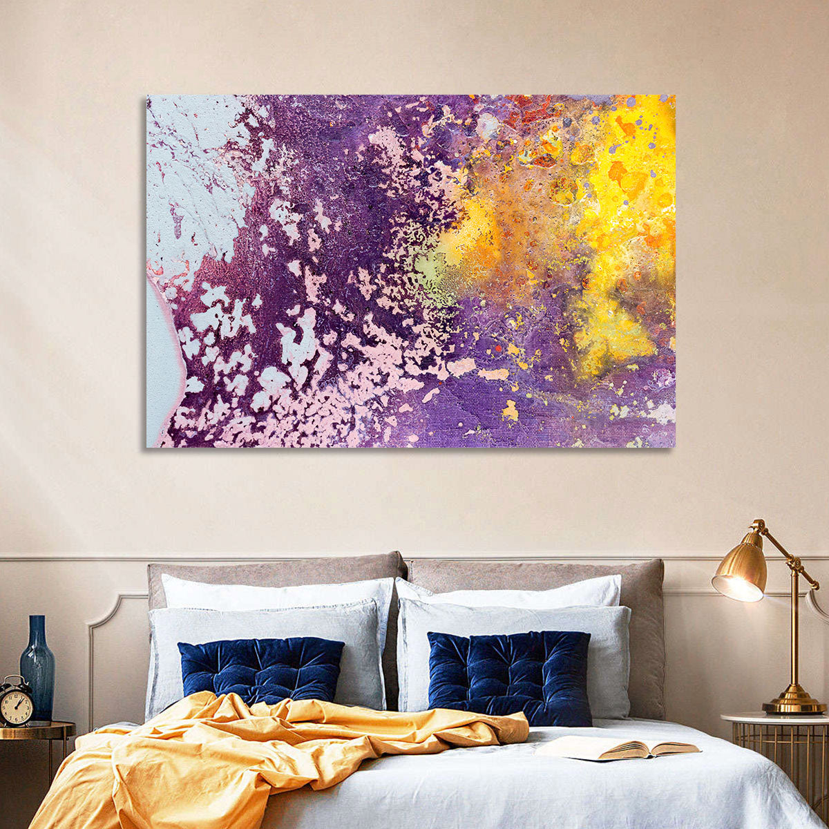 Color Fusion Abstract Wall Art