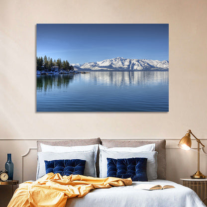 Elk Point Lake Tahoe Reflection Wall Art
