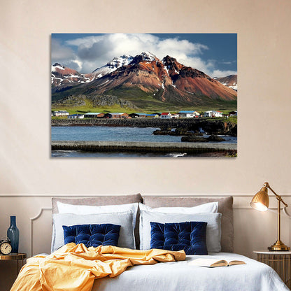 East Fjords Harbor Village Wall Art