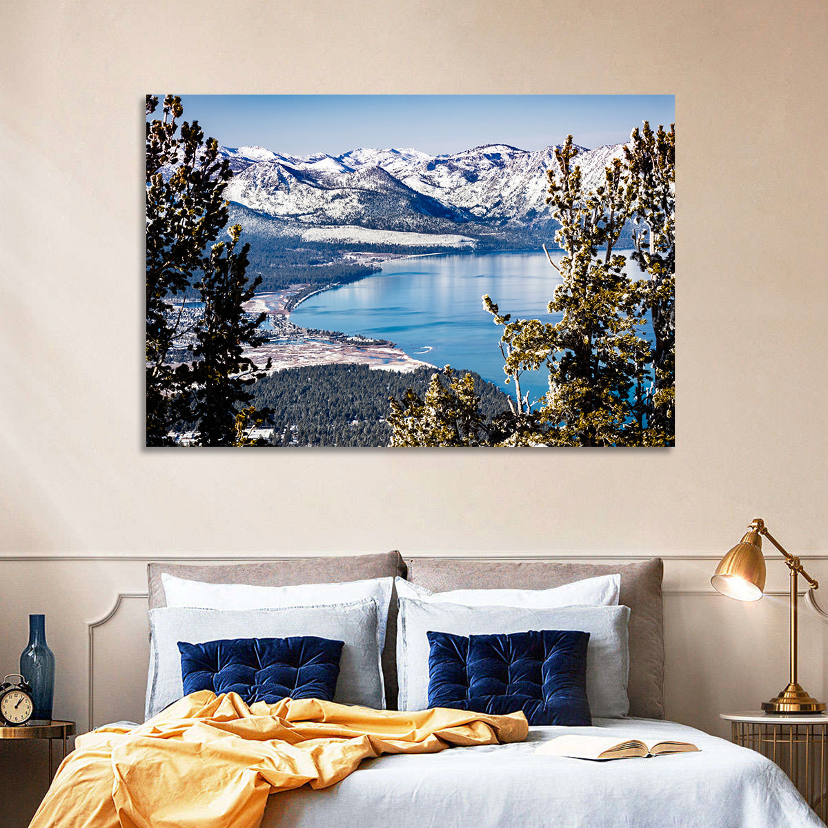Lake Tahoe Sierra Vista Wall Art