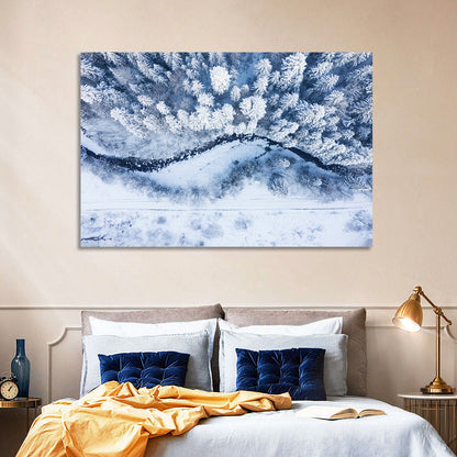 Winding Snowy River Wall Art