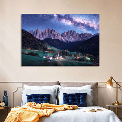 Santa Maddalena Night Sky Wall Art