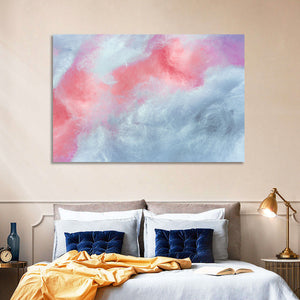 Cotton Candy Abstract Wall Art