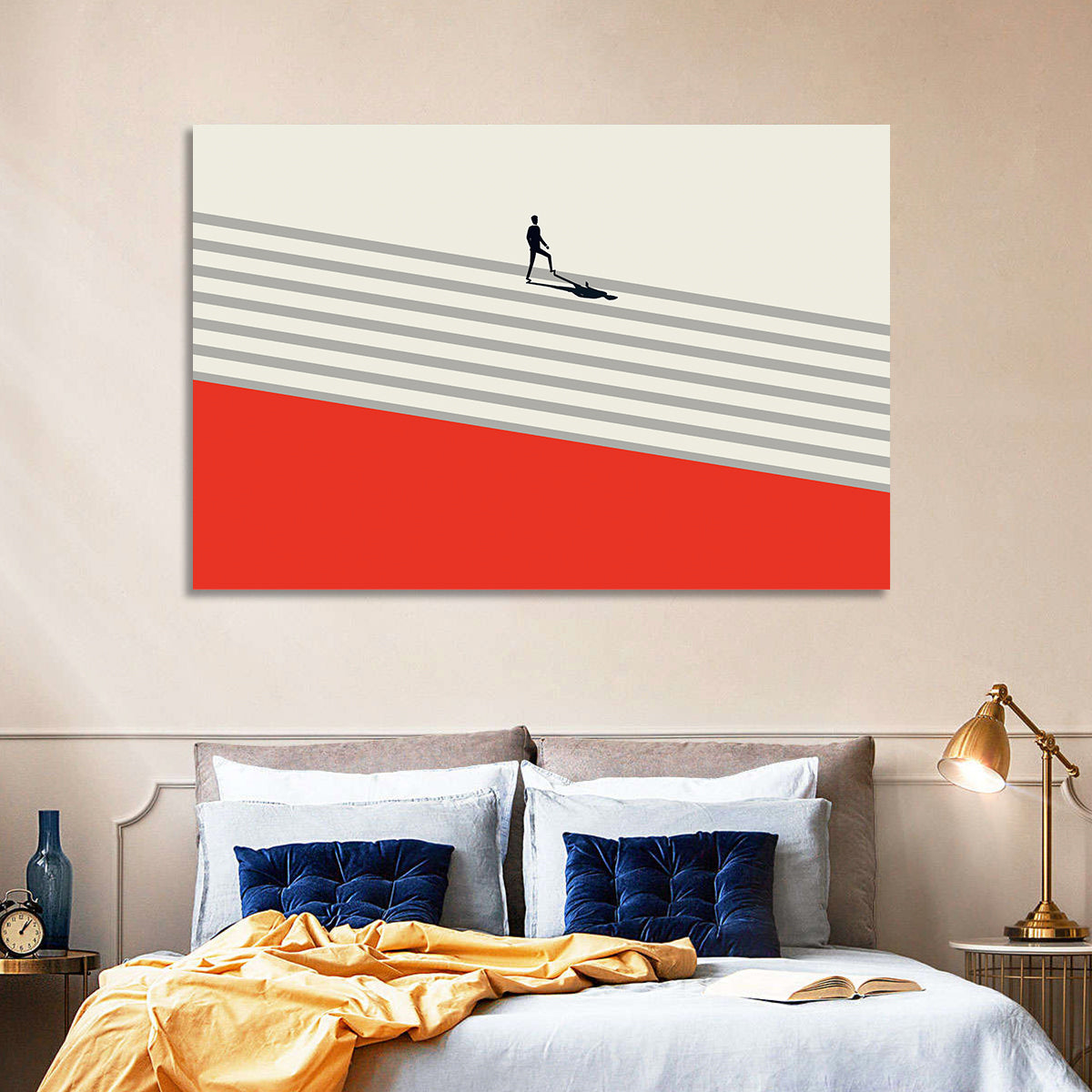 Career Development Concept Wall Art in a room, landscape