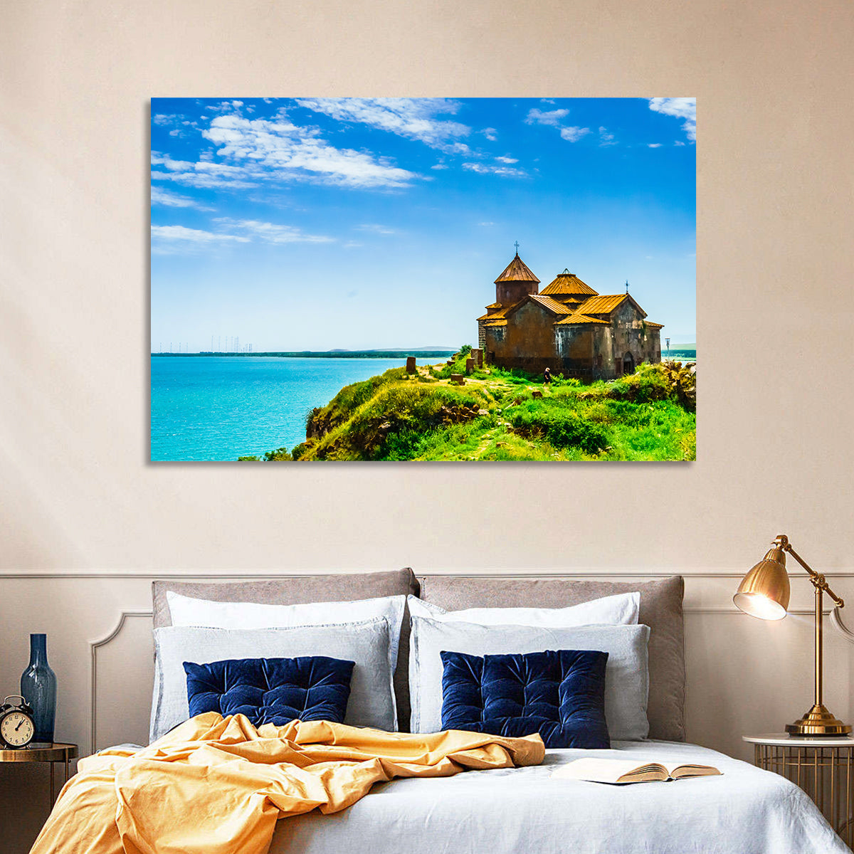Sevanavank on Lake Sevan Wall Art