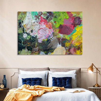 Hand Drawn Abstract Palette Wall Art