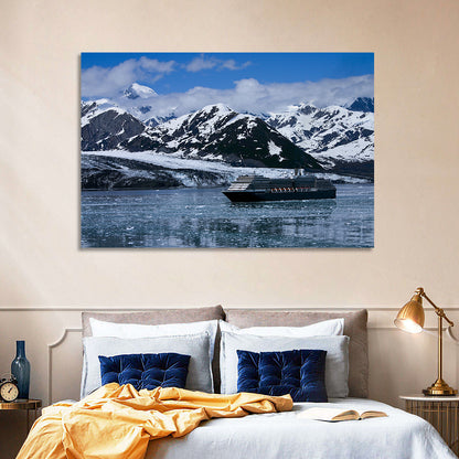 Cruise Ship in Yakutat Bay Wall Art
