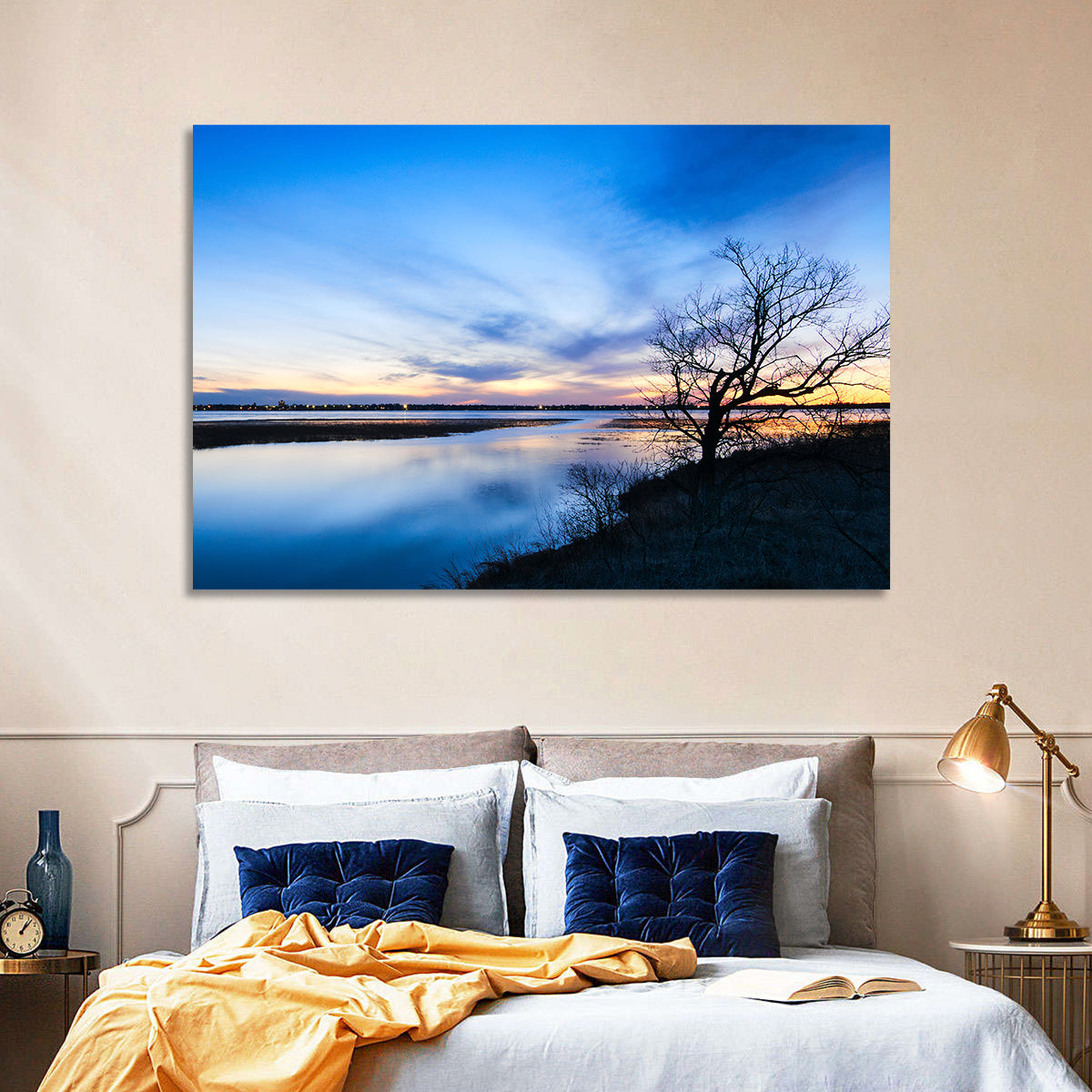 Lake Bemidji Twilight Wall Art