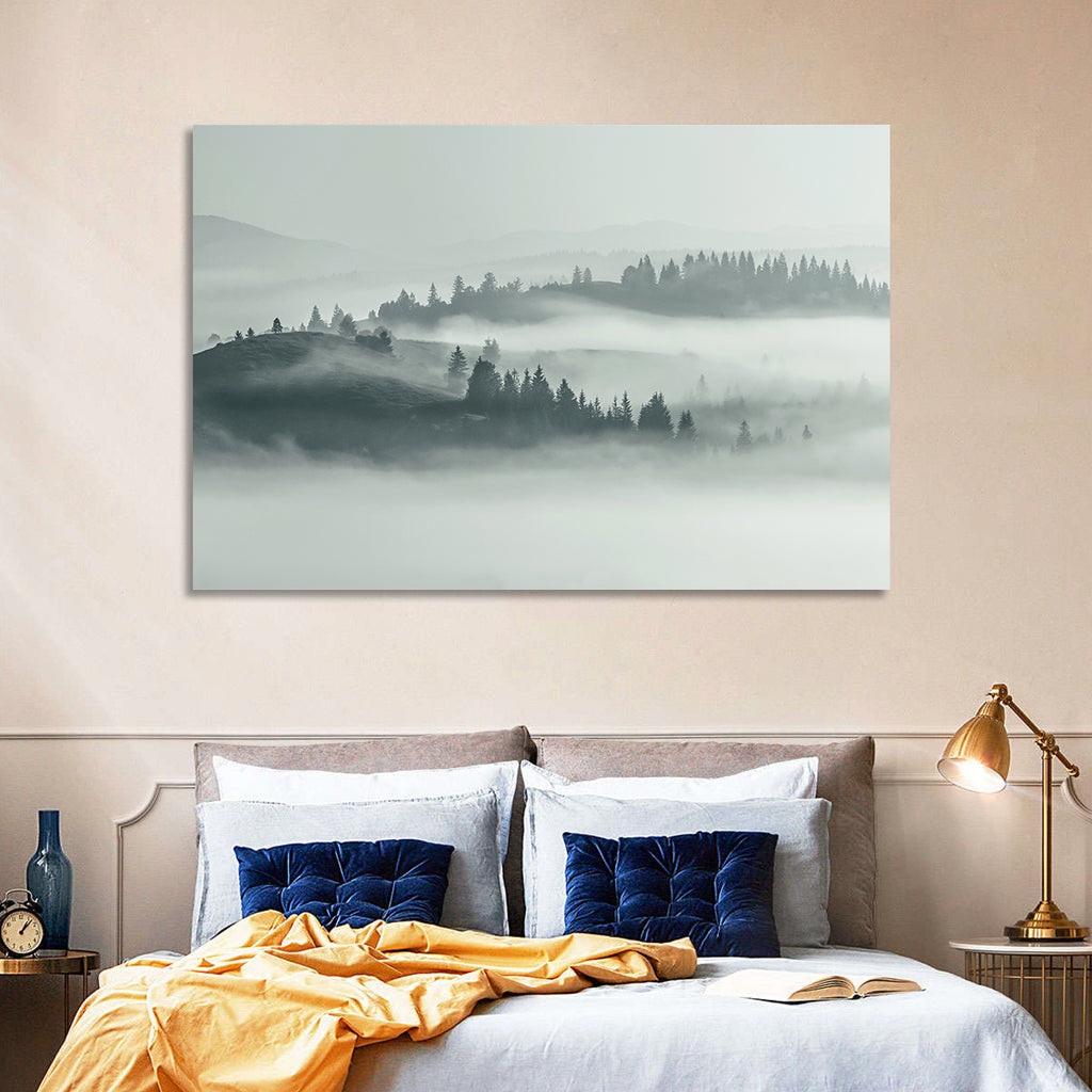 Carpathian Morning Mist Wall Art