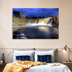 Queen Bee Mill Waterfall Wall Art