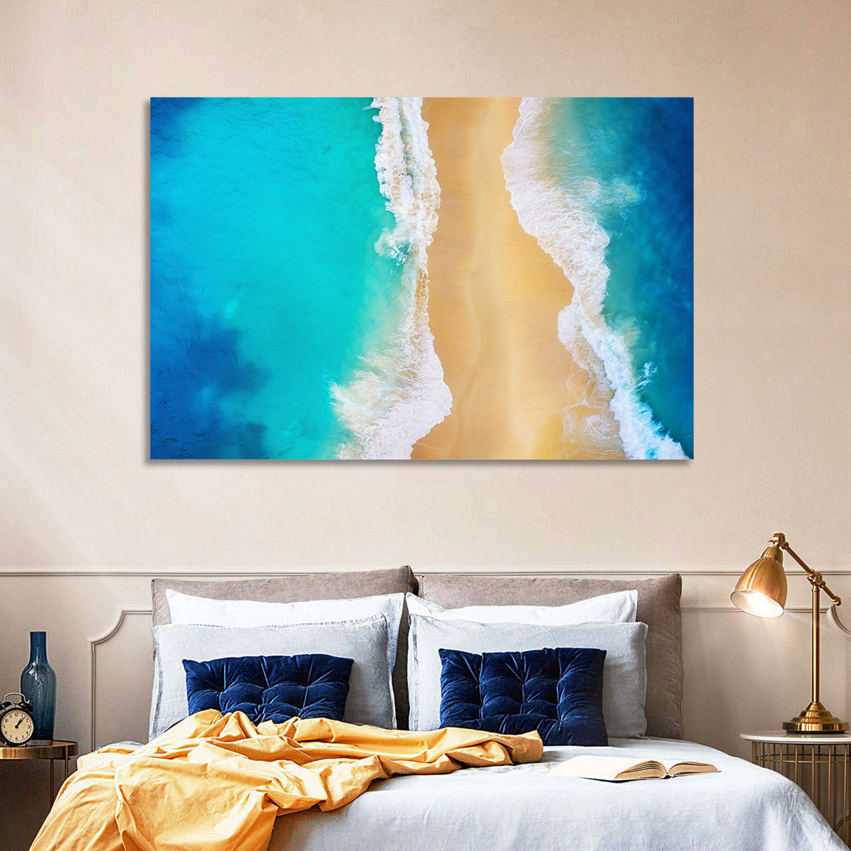 Nusa Penida Turquoise Beach Wall Art