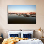Gimli Marina Dock, Lake Winnipeg Wall Art