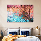 Autumn Canopy Abstract Wall Art