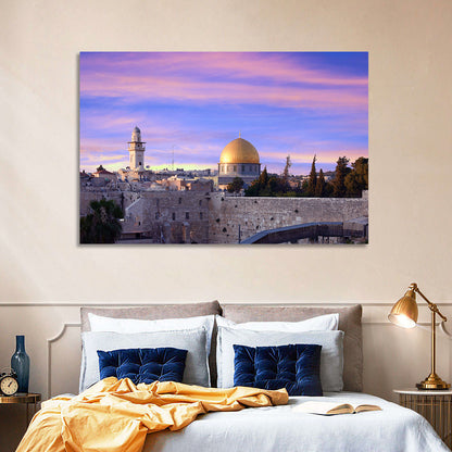 Al Aqsa at Golden Hour Wall Art