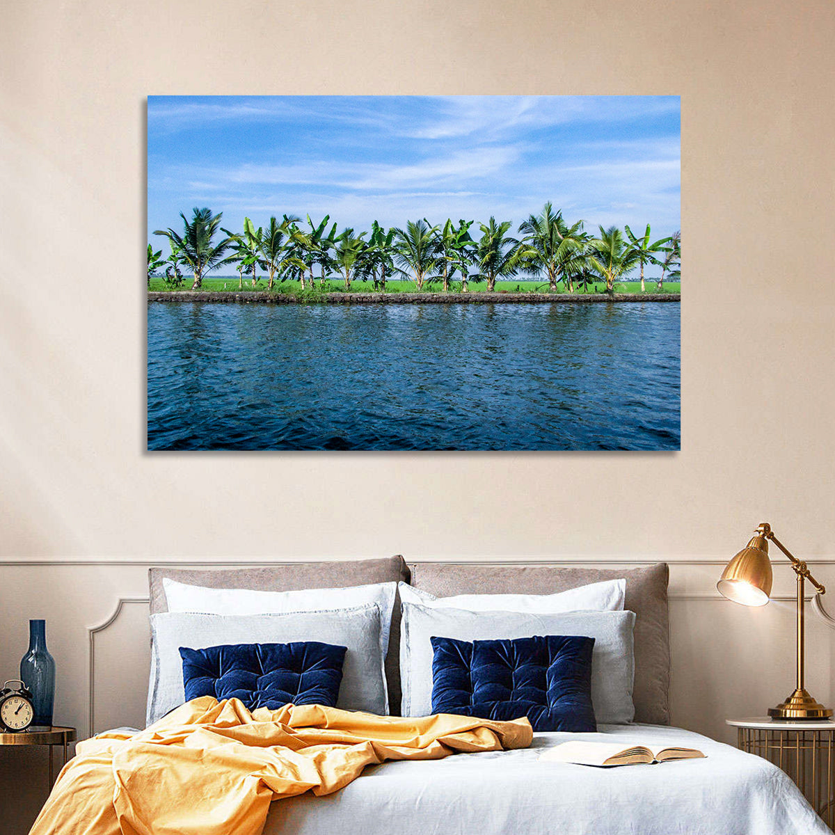 Vembanad Lake Landscape Wall Art