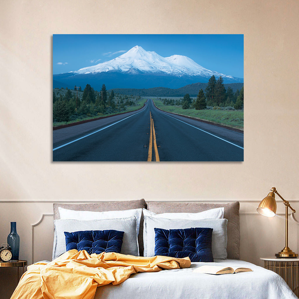 Road to Mount Shasta Wall Art
