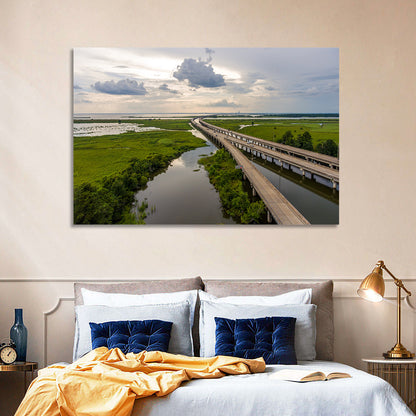 Interstate 10 Bridge Wall Art