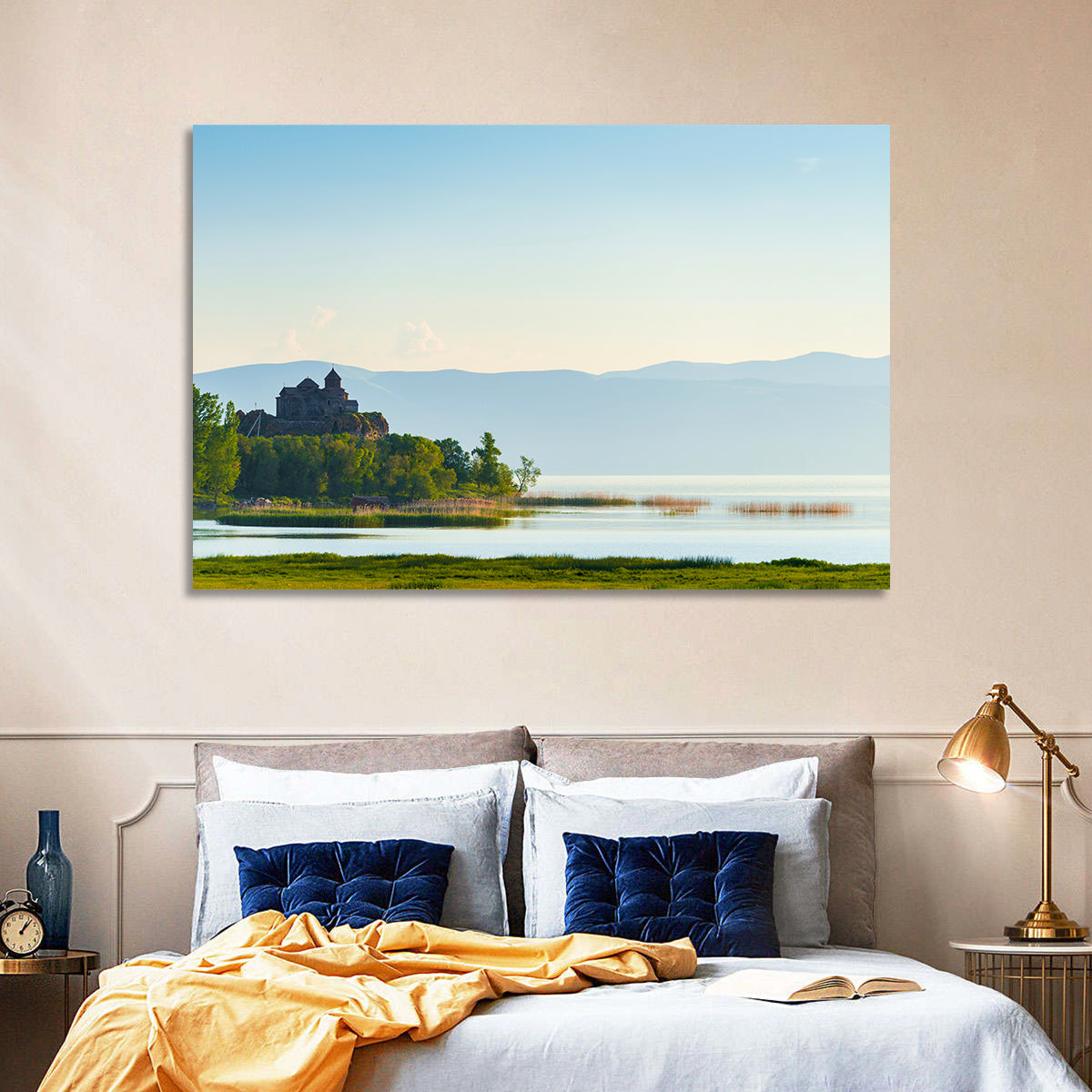 Sevanavank on Lake Sevan Wall Art