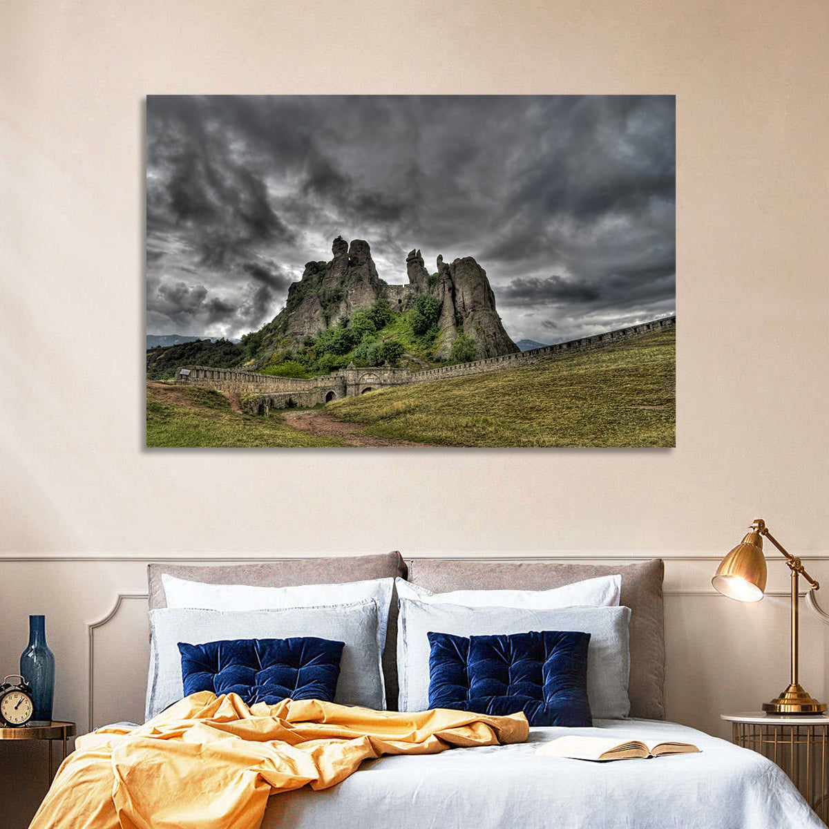Belogradchik Fortress Rock Formations Wall Art in a room, landscape