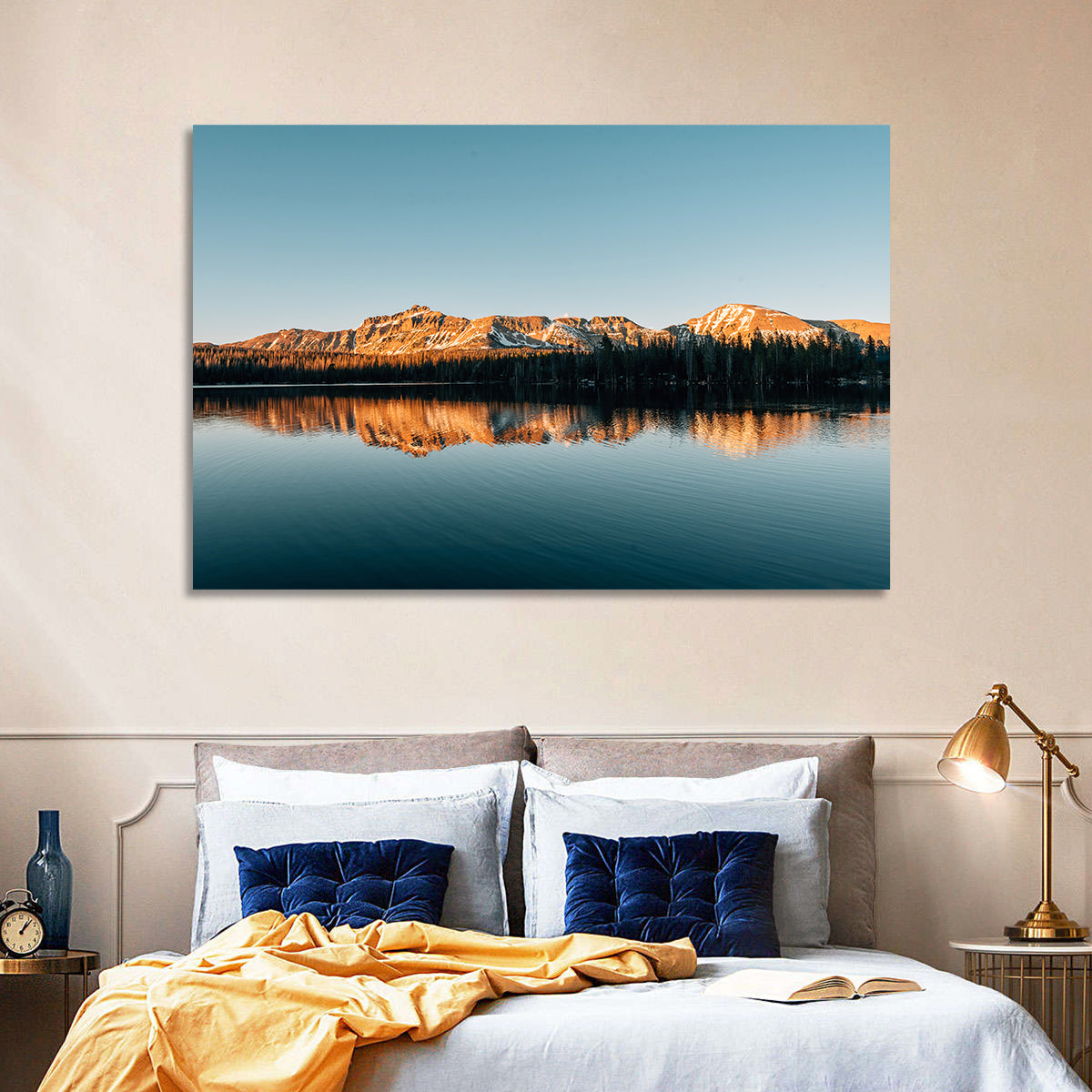 Mirror Lake Reflection, Uinta Mountains Wall Art