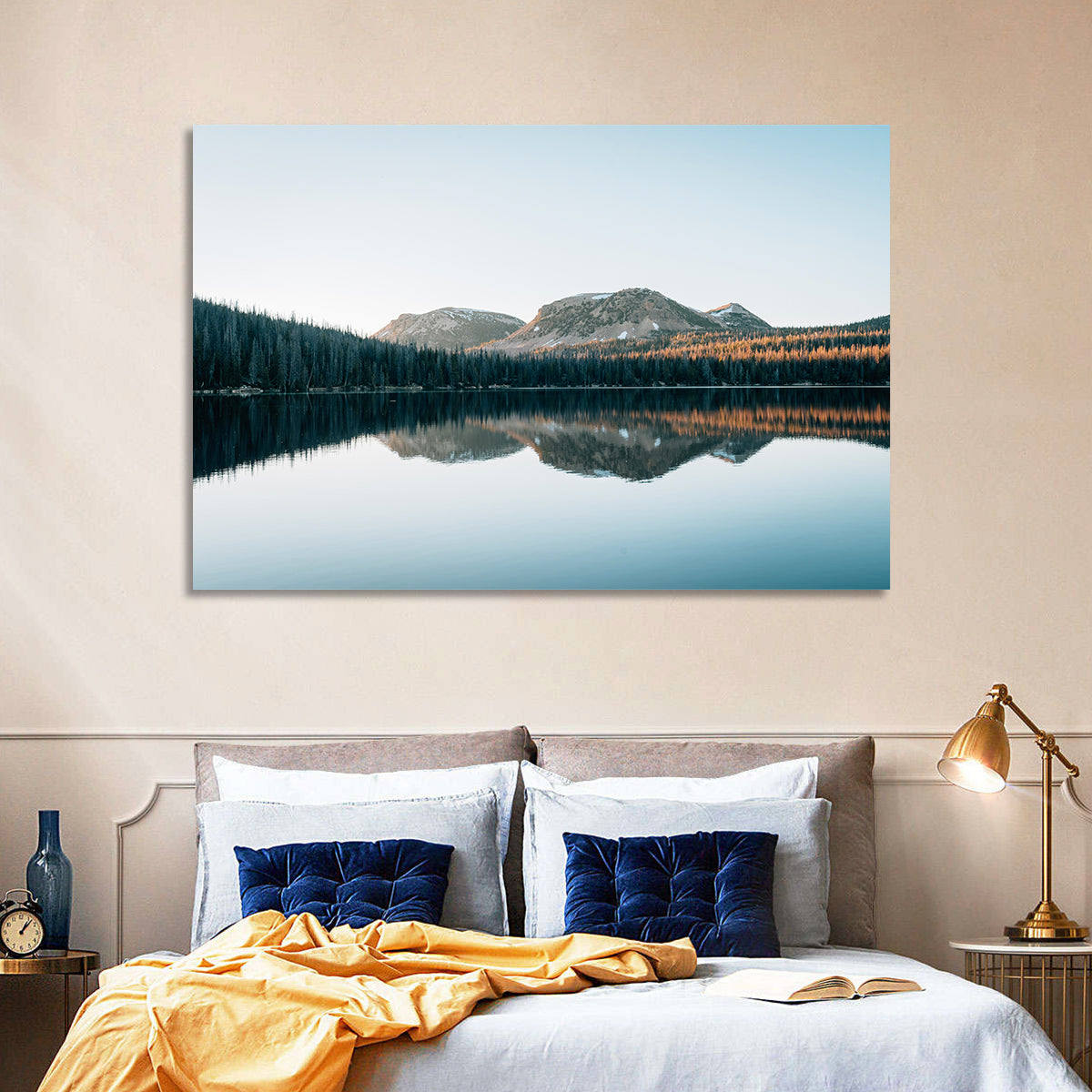 Mirror Lake Utah Reflection Wall Art