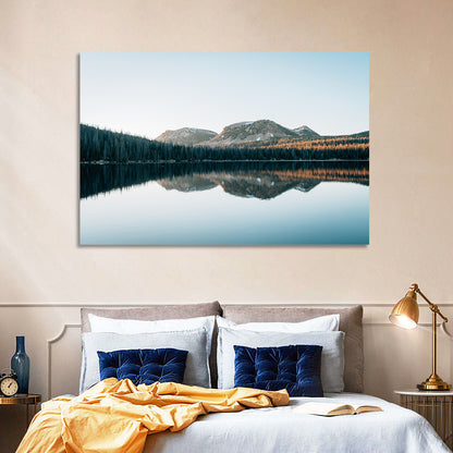 Mirror Lake Utah Reflection Wall Art