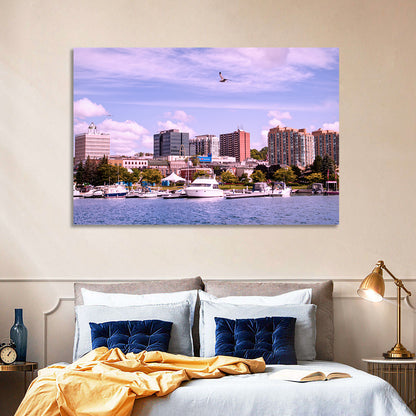 Barrie Lakefront Skyline Wall Art