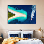 Zlatni Rat Beach Aerial, Bol Croatia Wall Art