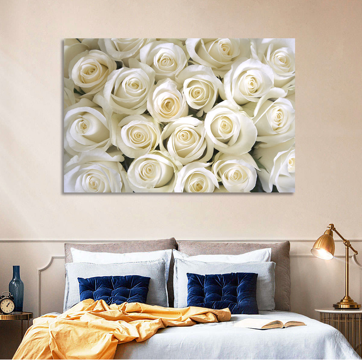 Silky Roses Wall Art