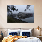 Ozark Beach Resort Boathouse Wall Art