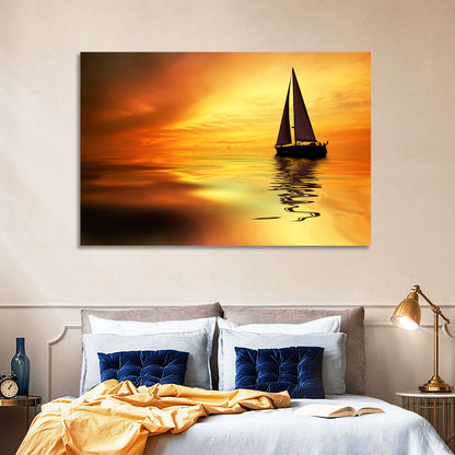 Sailing Boat Wall Art