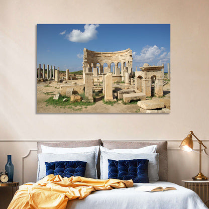Leptis Magna Stone Ruins Wall Art