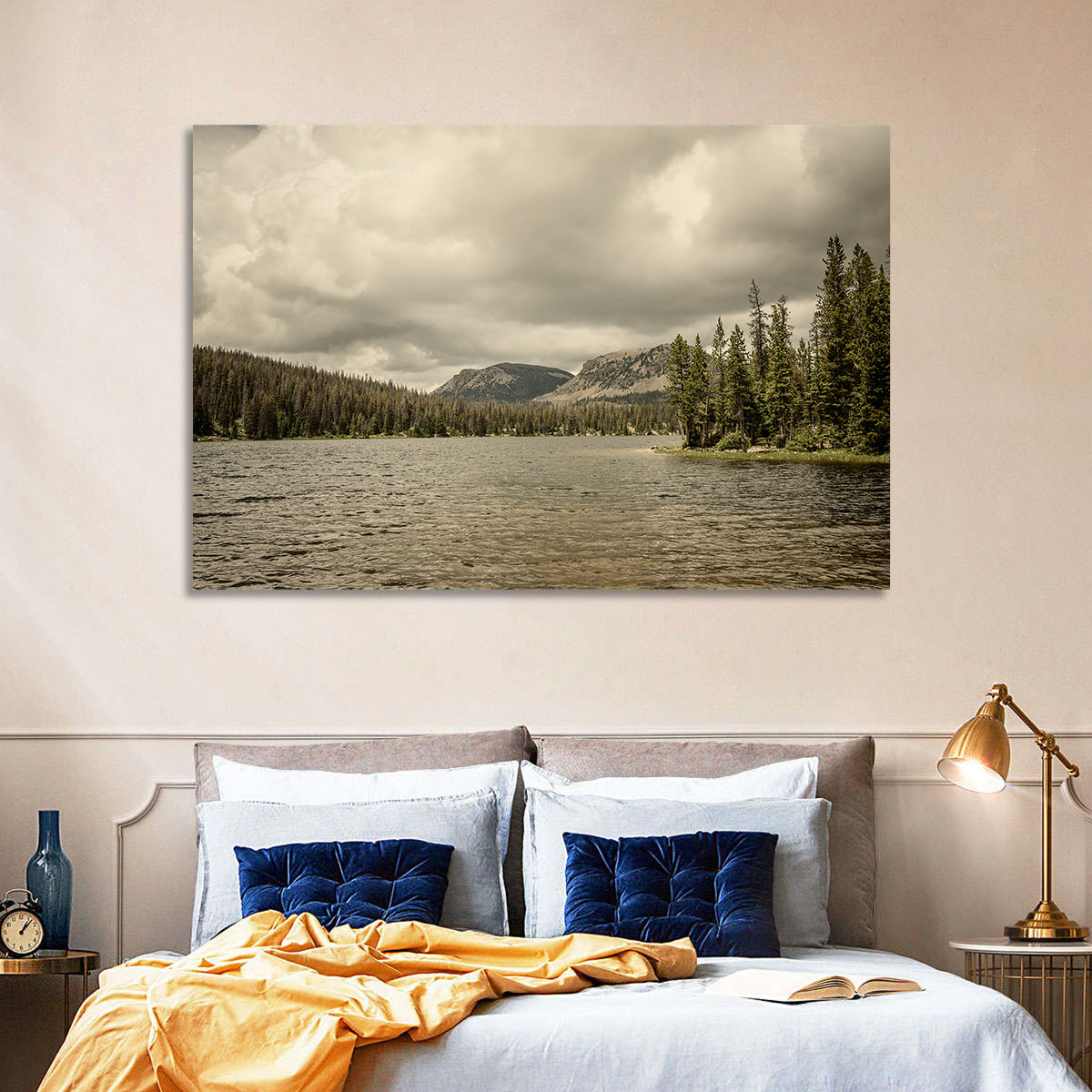 Mirror Lake Reflection Wall Art