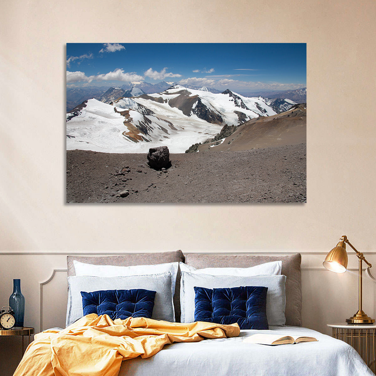 Aconcagua Glacial View Wall Art