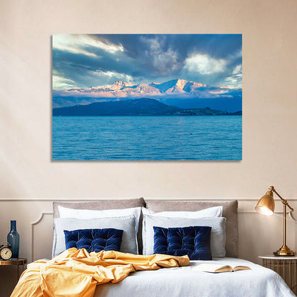 Lake Obersee Golden Hour Wall Art