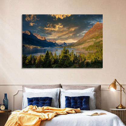 Wild Goose Island, St. Mary Lake Wall Art
