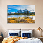 Rocky Mountain Lake Wall Art
