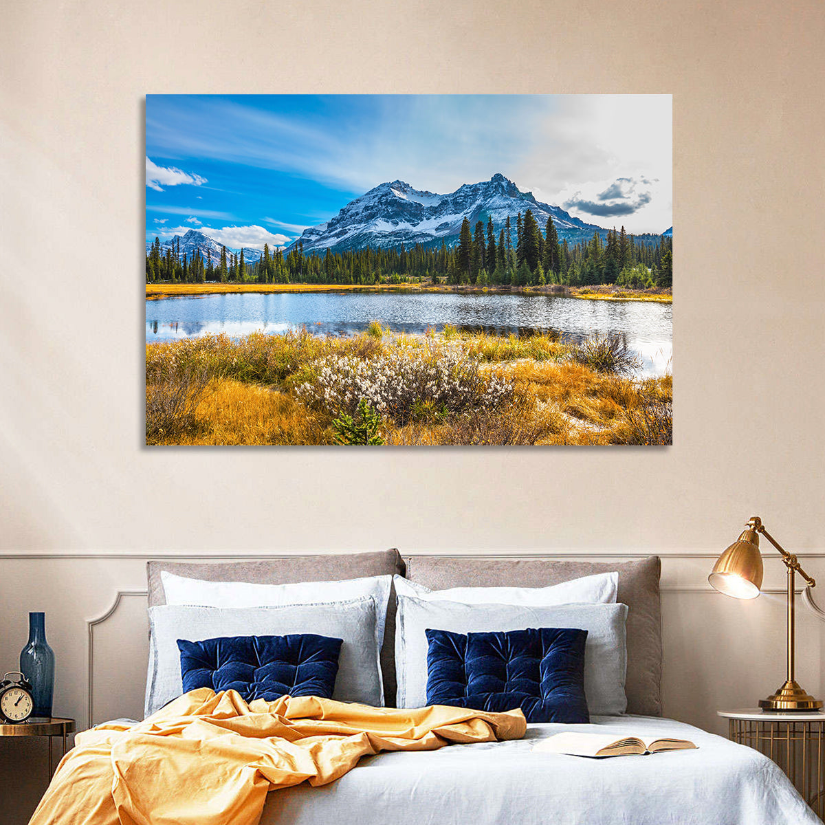 Rocky Mountain Lake Wall Art
