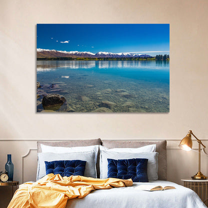 Lake Ruataniwha Reflection Wall Art