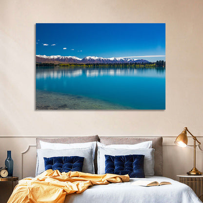 Lake Ruataniwha Reflection Wall Art