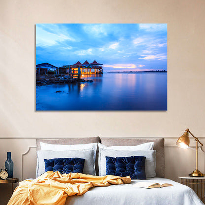 Twilight Restaurant on Lake Victoria Wall Art
