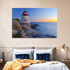 Castle Hill Lighthouse at Dusk Wall Art