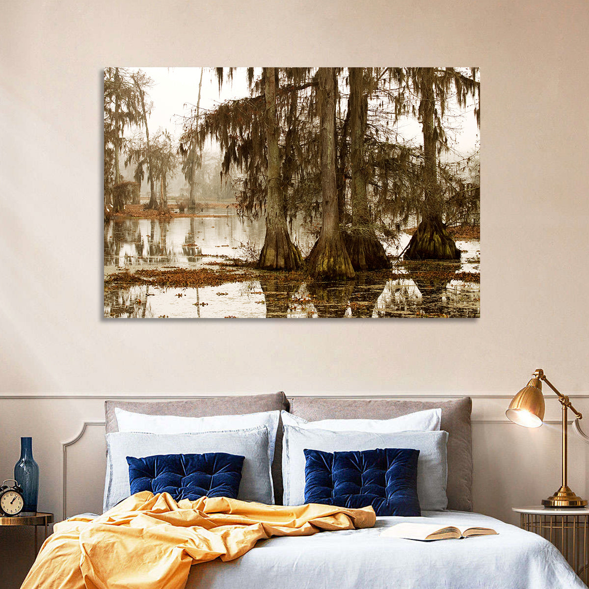 Lake Martin Cypress Morning Wall Art