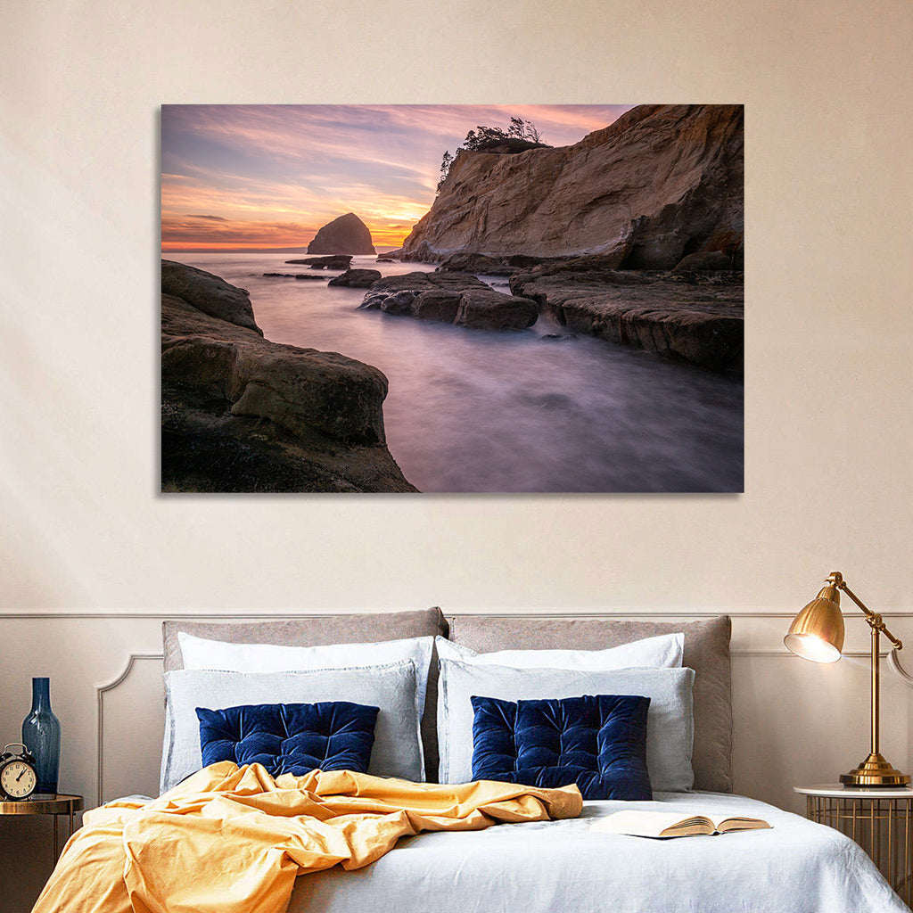 Haystack Rock at Cape Kiwanda Wall Art