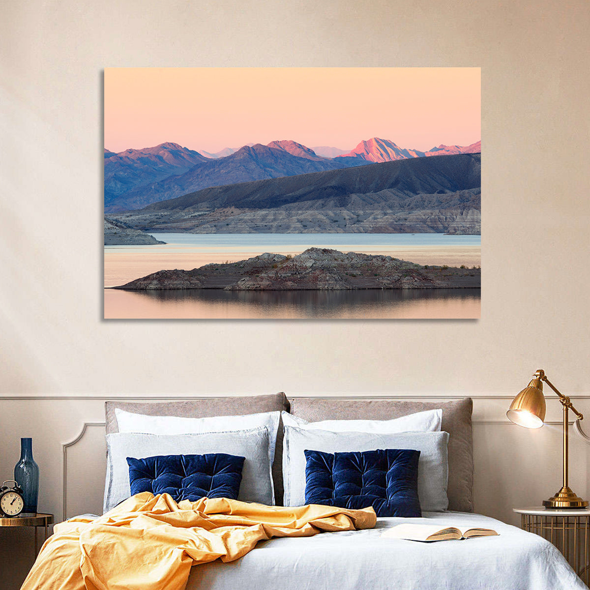 Lake Mead Twilight Reflection Wall Art