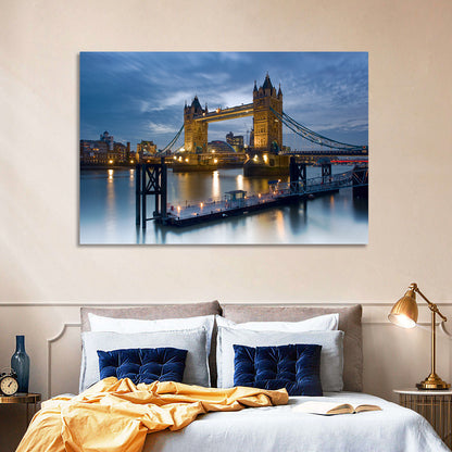 Tower Bridge at Blue Hour Wall Art