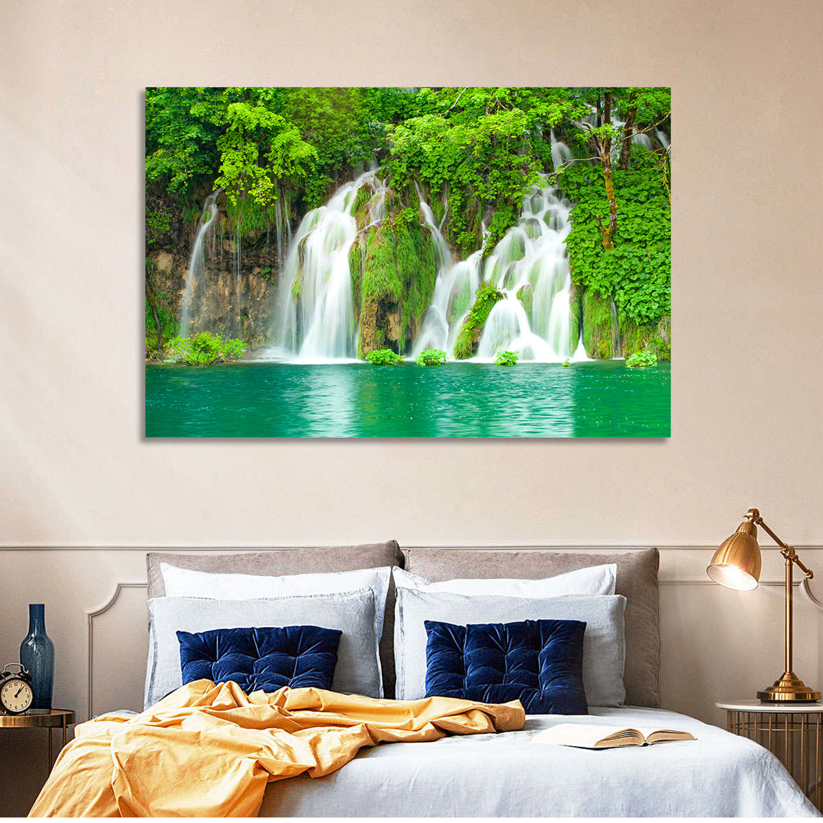 Plitvice Lakes Cascades Wall Art