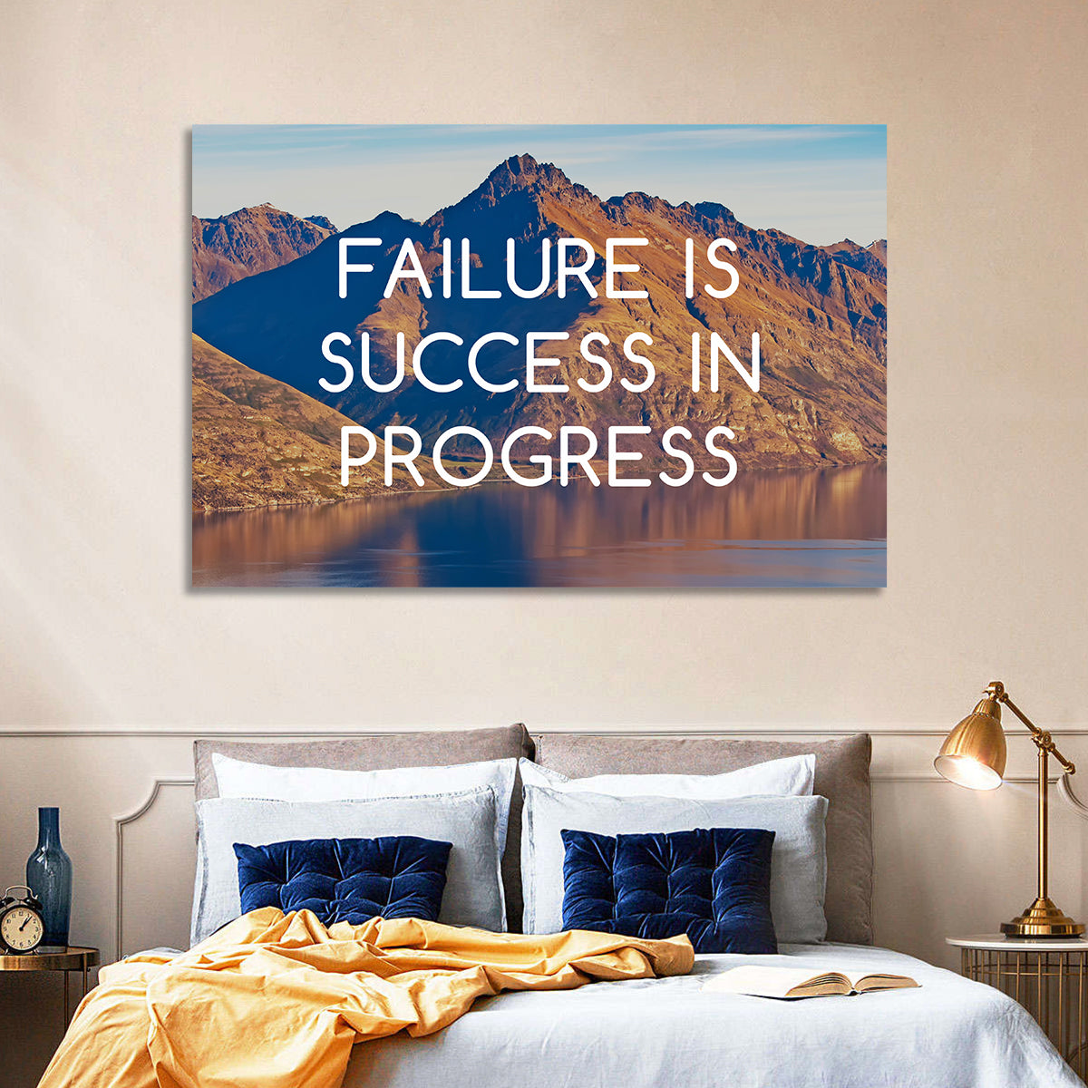 Failure Is Success in Progress Wall Art