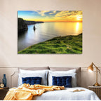 Cliffs of Moher at Sunset Wall Art