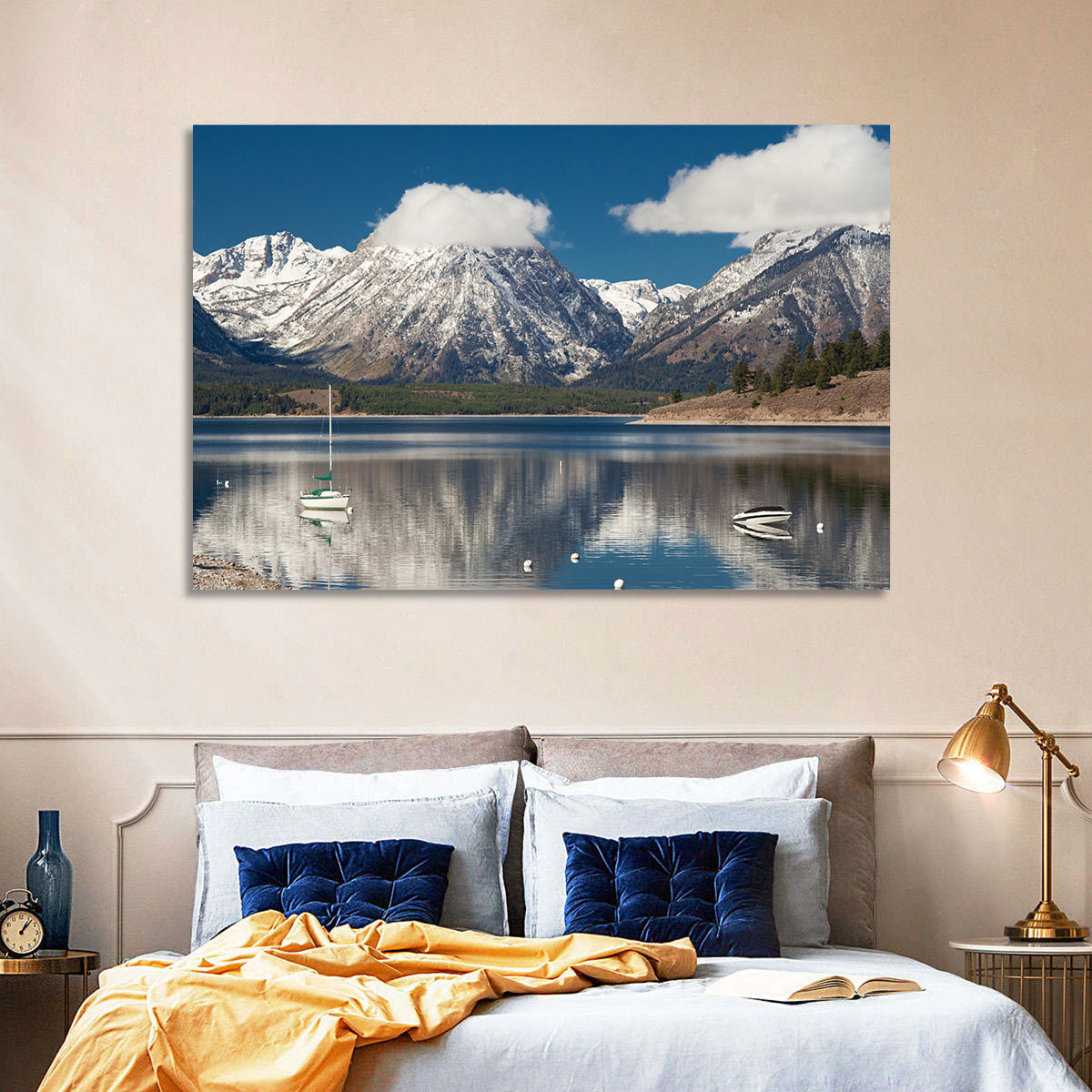 Jenny Lake Reflection Wall Art